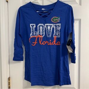 Florida Gators 3/4 Length Sleeve Shirt